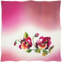 AM-082 Silk scarf 90x90 cm, hand-painted silk scarf