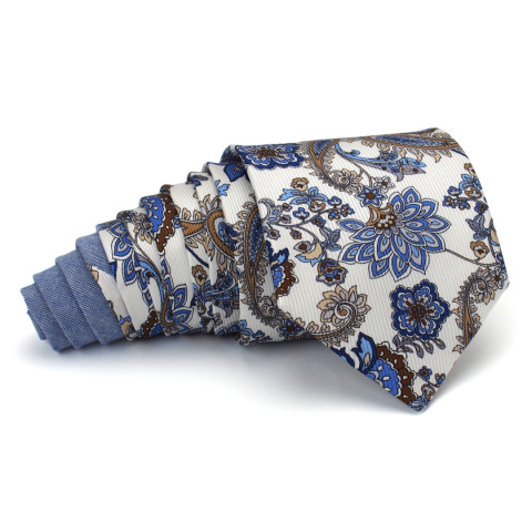 Men's silk tie paisley pattern IT-082