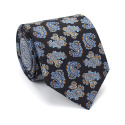 IT-086 Branded paisley tie made of Italian silk free packaging