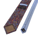 IT-088 Branded paisley tie made of Italian silk free packaging