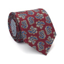 IT-089 Branded paisley tie made of Italian silk free packaging