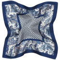 Men's pocket square made of silk twill of the highest quality 30x30 cm