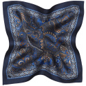 Men's pocket square made of silk twill of the highest quality 30x30 cm