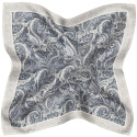 Men's pocket square made of silk twill of the highest quality 30x30 cm