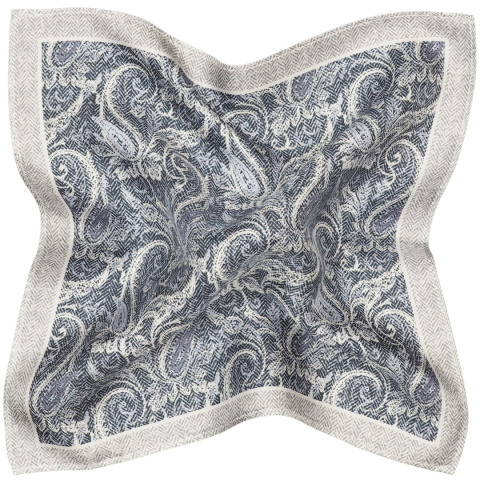 Men's pocket square made of silk twill of the highest quality 30x30 cm