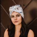 Sapphire Pearl Head Turban