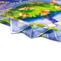 AJ-26A Jubilee silk scarf, centenary of Milan silk 90x90 cm