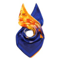 AJ-26B Jubilee silk scarf, centenary of Milan silk 90x90 cm