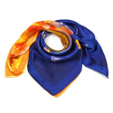 AJ-26B Jubilee silk scarf, centenary of Milan silk 90x90 cm