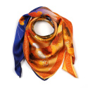 AJ-26B Jubilee silk scarf, centenary of Milan silk 90x90 cm