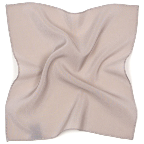 CREPA Lila Beige Seideneinstecktuch 30x30 cm