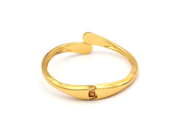 Goldenes Damenarmband mit Kristallen