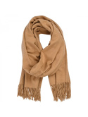 Beige women's winter scarf Cashmere Touch Collection 200x70cm