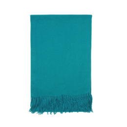 Morski szal damski zimowy Cashmere Touch Collection 200x70cm