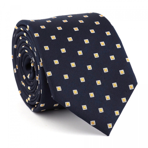 OUTLET-KR-552 Luma Milanówek Silk Tie - JACQUARD