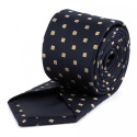 OUTLET-KR-552 Luma Milanówek Silk Tie - JACQUARD