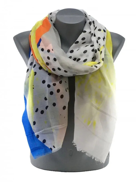 Women's Blue Thin Scarf 180x80cm