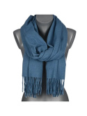 Denim szal damski zimowy Cashmere Touch Collection 200x70cm