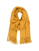 Women's Yellow Winter Scarf Cashmere Touch Collection 200x70cm