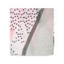 Pink thin women's scarf 180x80cm