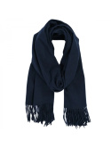 Navy blue women's winter scarf Cashmere Touch Collection 200x70cm