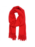 Women's red winter scarf Cashmere Touch Collection 200x70cm