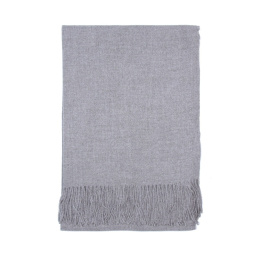 Grauer Damen-Winterschal Cashmere Touch Collection 200x70cm