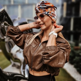 Turban na głowę – Egzotyczna łąka TP-008