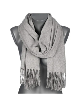 Grauer Damen-Winterschal Cashmere Touch Collection 200x70cm