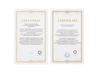 Silk handkerchief for suit with geometric pattern 30x30 cm