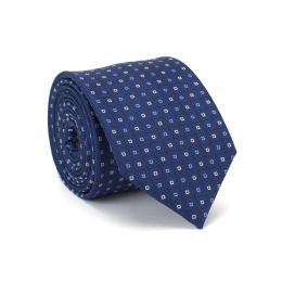 KP-19 Navy Microfiber Tie, Tie Factory