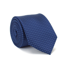 KP-24 Blue microfiber tie, tie factory