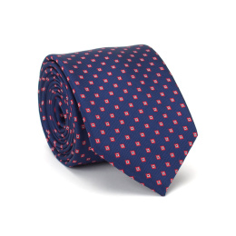 KP-25 Navy blue microfiber tie, tie factory