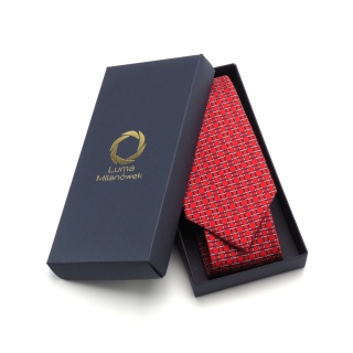 IT-022 Italian silk tie, print, free packaging