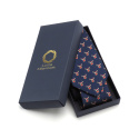 Christmas tie, reindeer tie, navy blue