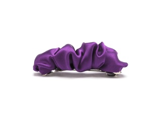 Silk hairpin purple color