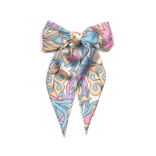 Spinka z kokardą – Pastelowy beż SPK-004