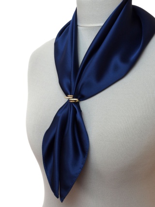 Apaszetka - broszka do chusty, klips do szala, biżuteria do apaszki, błyskawica