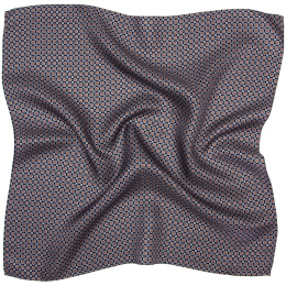 Men's silk Italian pattern 70x70 cm