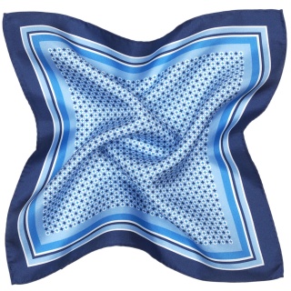 PJ-277 Silk Pocket Square With Patterns 30x30 cm