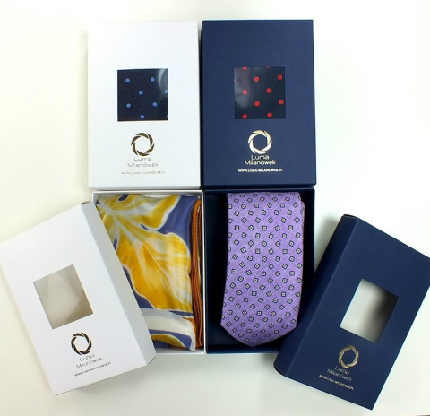 Silk Pocket Square with Micro Pattern 30x30 cm PJ-390