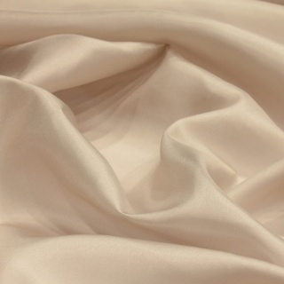 Pudrowo-różowy Jedwabny Szal Habotai 200x65 cm-out