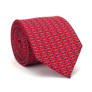 IT-022 Italian silk tie, print, free packaging