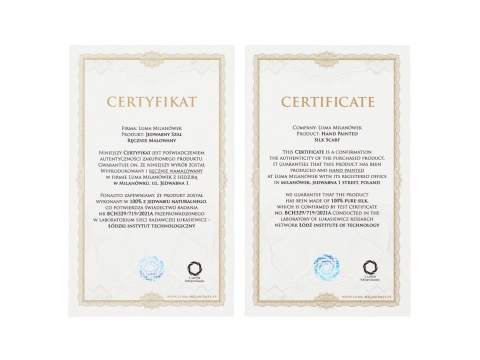 Navy blue silk long scarf with flowers 160x44cm SZ-898