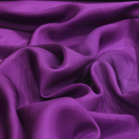 SZH-011 Fioletowy Szal Habotai, 200x65 cm