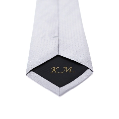 Silk tie in a wooden box KRD-PL2019