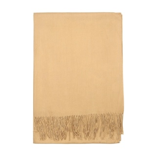 Beige women's winter scarf Cashmere Touch Collection 200x70cm