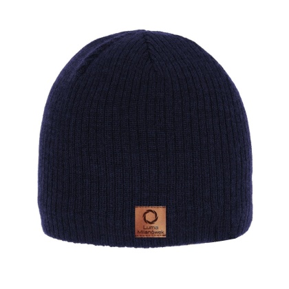 Men's merino wool hunting hat navy blue