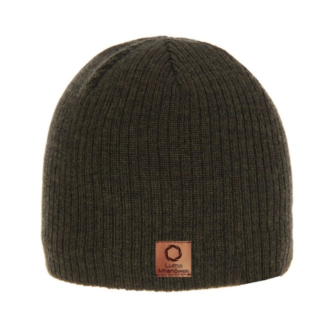 Men's merino wool hunting hat khaki