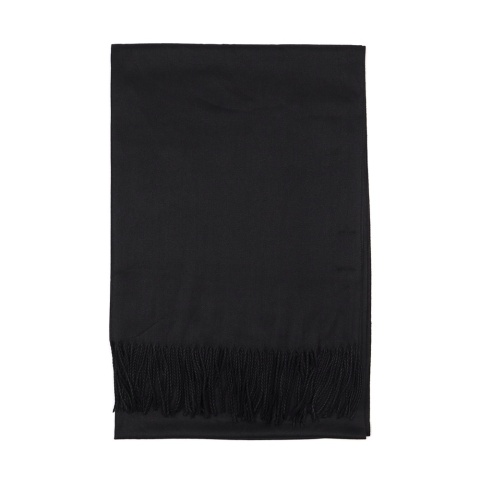 Women's black winter scarf Cashmere Touch Collection 200x70cm